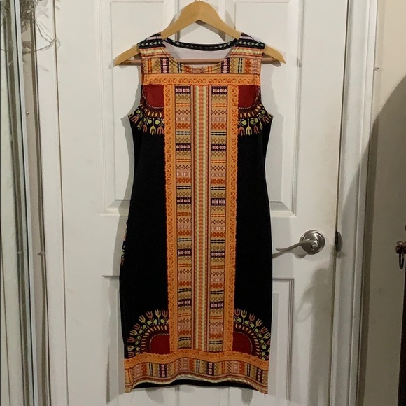 Dresses & Skirts - Thrifted Tribal dress. Size M.